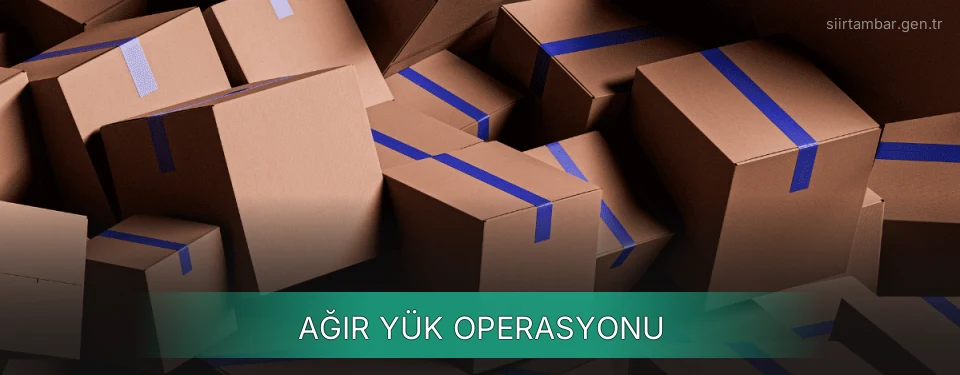 Siirt Ağır Yük Ambar Firmaları