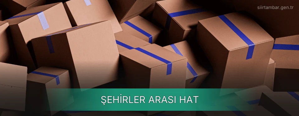 Siirt Şehirler Arası Ambar Firmaları